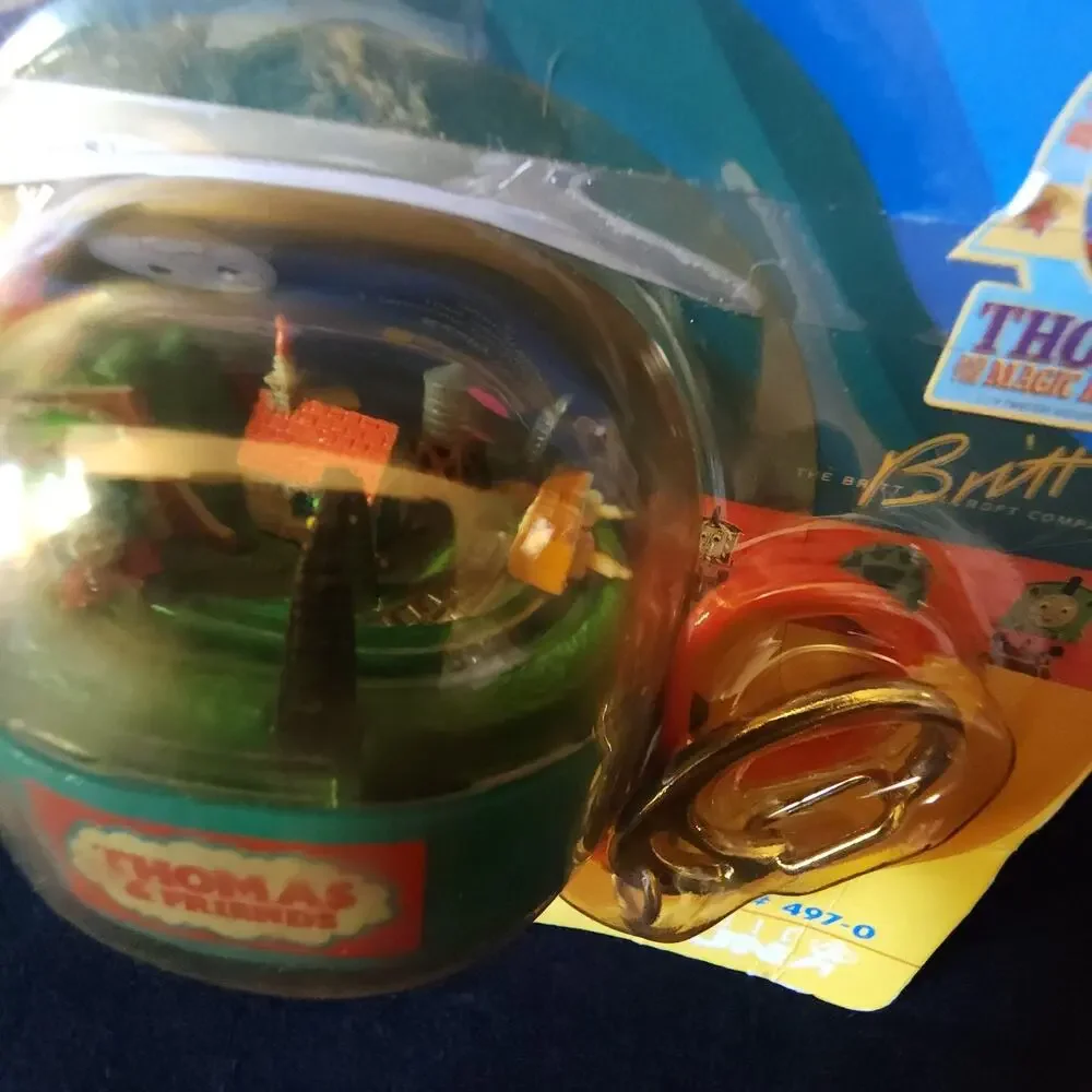 Thomas & Friends Keychain Miniature Track Train Station 2000 Basic Fun Vintage